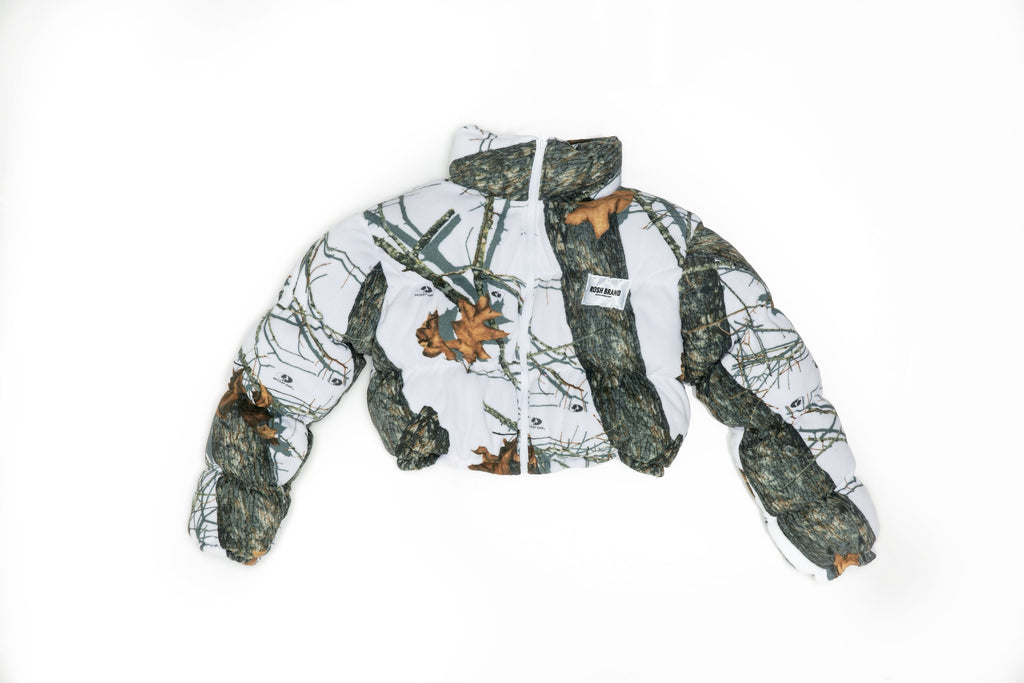 WHITE WOODS CROPPED COAT